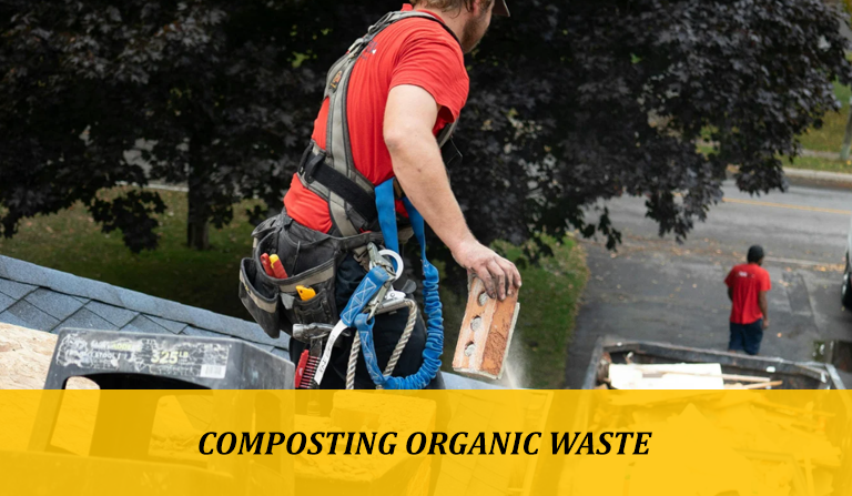 Composting organic waste