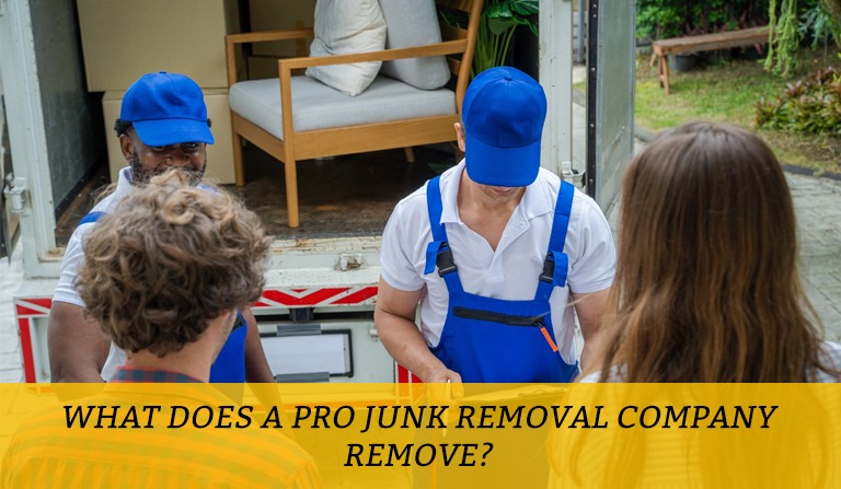 Pro junk removal company remove